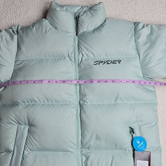 NWT Spyder Womens Windom Down Insulator Jacket Sz Medium Wintergreen - Picture 6 of 8